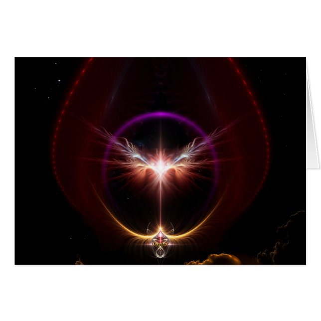 Arte fractal de Peridin (Anverso (Horizontal))