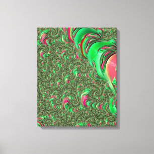 Arte fractal en espiral psicodélico funky trippy g