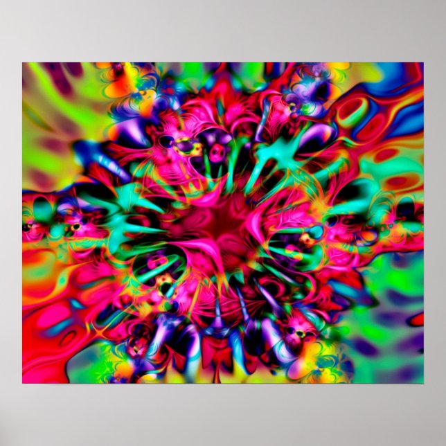 Arte fractal Kaleidoscope Apofisis - I (Frente)