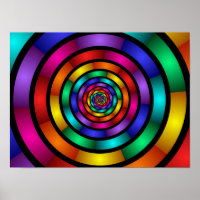 Arte fractal moderno y psicodélico