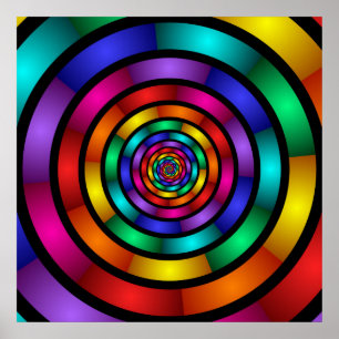 Arte fractal moderno y psicodélico
