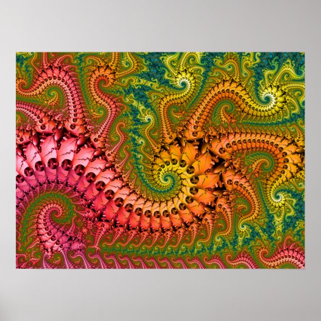 Arte fractal psicodélico (Frente)