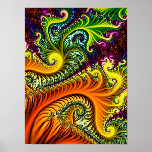 Arte fractal psicodélico (Frente)