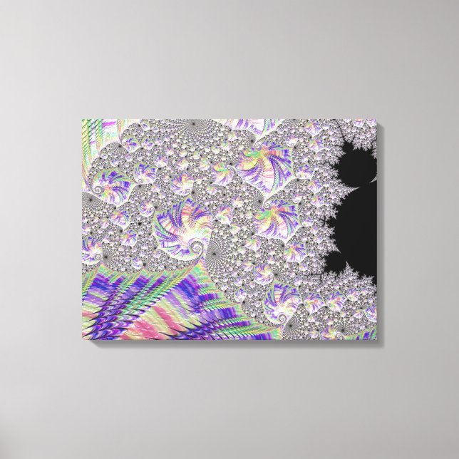 Arte fractal psicodélico funky y genial (Anverso)