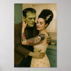 Arte Frankenstein y Bride MCM