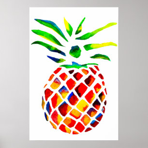 Arte funky de piña
