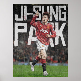Arte Futbolístico de Ji-Sung Park Manchester Unite