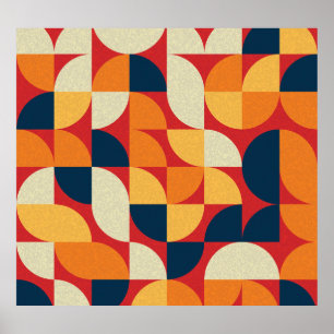 Arte Generativo: Círculos de barrio coloridos