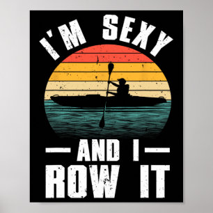 Arte genial de kayak para hombres y mujeres que pr
