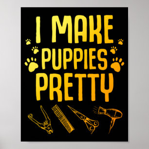 Arte genial de peluquería canina para hombres y mu