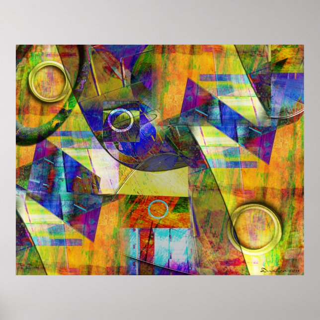 Arte geométrico abstracto (Frente)