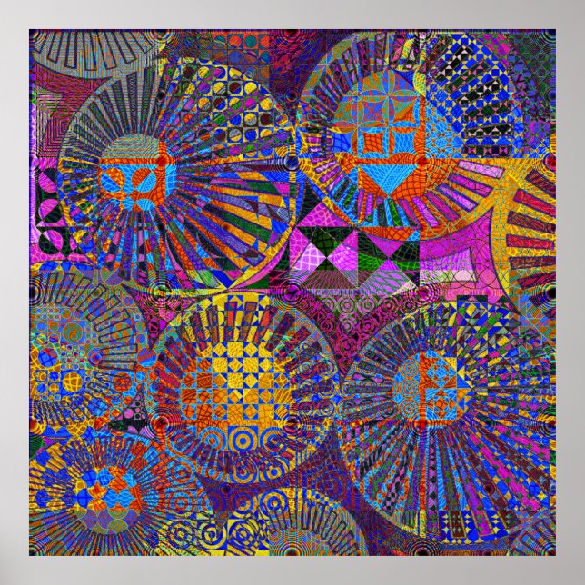 arte geométrico abstracto (Frente)