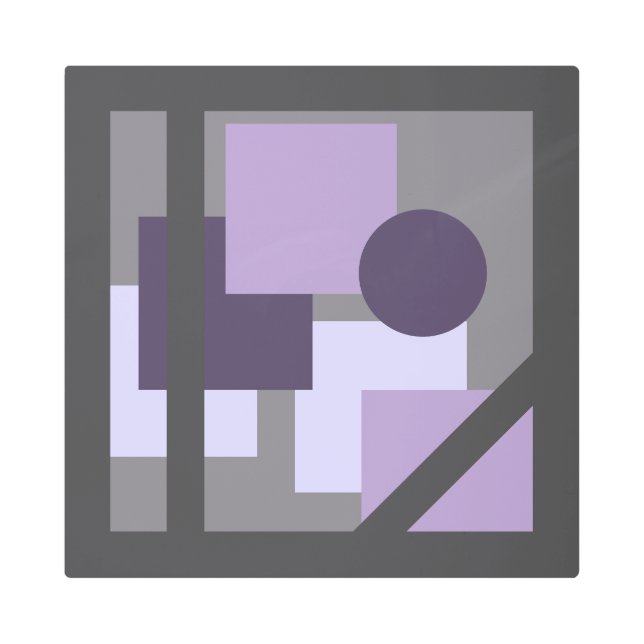 Arte geométrico contemporáneo moderno (Anverso)