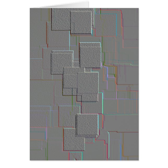 Arte geométrico "Cyber gótico" (Frente)