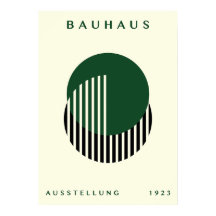 Arte geométrico de pared Bauhaus 1923, diseño de i
