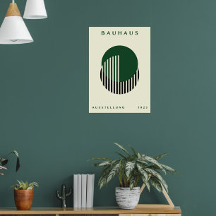Arte geométrico de pared Bauhaus 1923, diseño de i