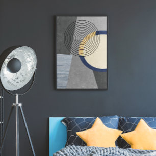 Arte Geométrico Industrial Moderno