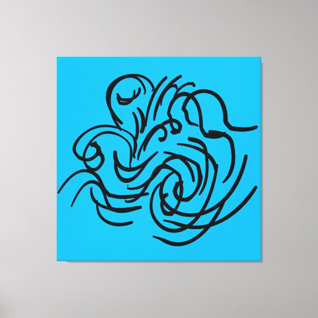 arte geométrico modernista abstracto (Anverso)