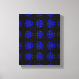 Arte Geométrico Moderno, Estrella Azul, Decoración