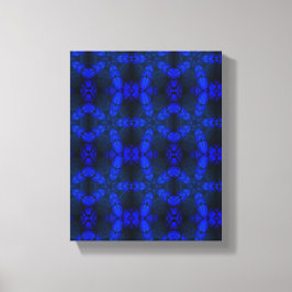 Arte Geométrico Moderno, Regalo Arte Azul Negro, D