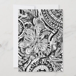 Arte Geométrico Negro Y Blanco 15