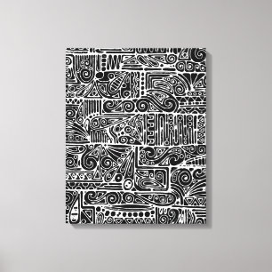 Arte Geométrico Negro Y Blanco 2