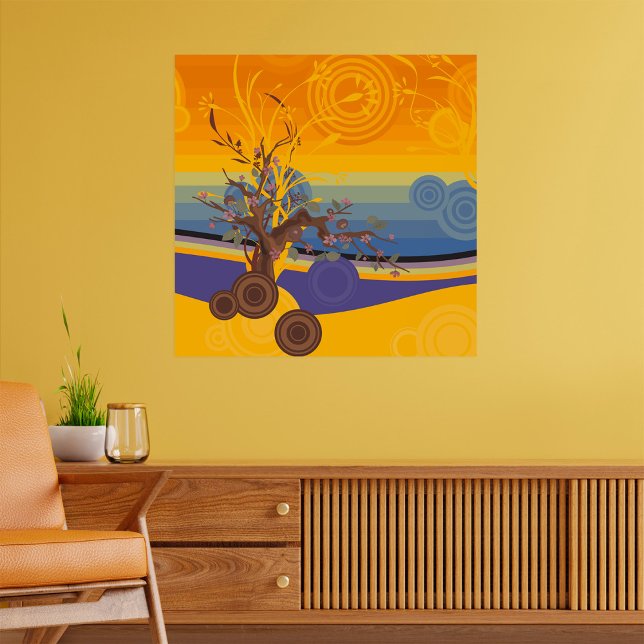 Arte Golden Sunset (Subido por el creador)