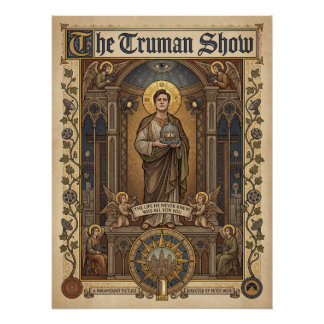 Arte Gótico Póster de la película El Show de Truma