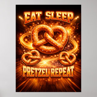 Arte Gráfico de Pretzel Ardiente