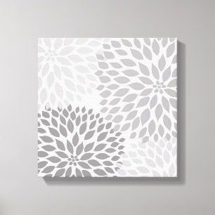 Arte gris moderno de la pared del cuadrado de la