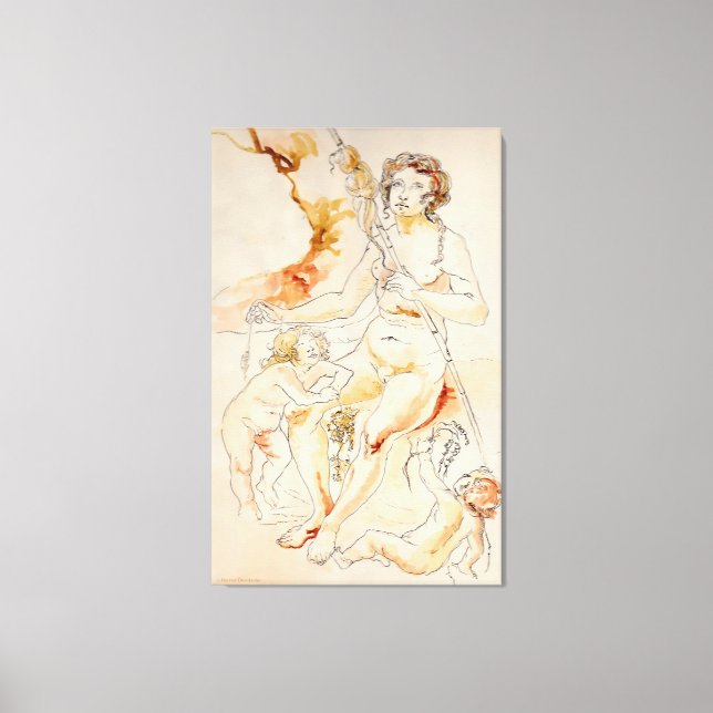 ARTE - HARRIET DAVIDSOHN - UN ESTUDIO: MADRES HIJO (Anverso)