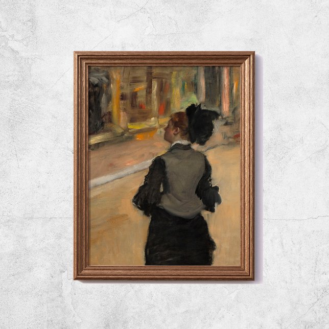 Arte impresionista de Edgar Degas (Edgar Degas Woman Impressionism Art Poster
)