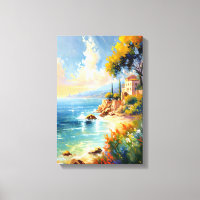 Arte impresionista de la Costa Mediterránea ilumin