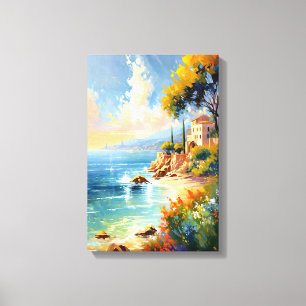 Arte impresionista de la Costa Mediterránea ilumin