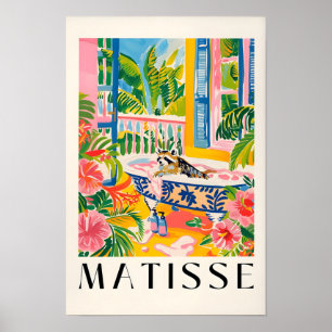 Arte impreso de Mapache en Bañera, Arte maximalist