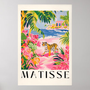 Arte impreso de Tigre Rosa, Arte de pared estilo M