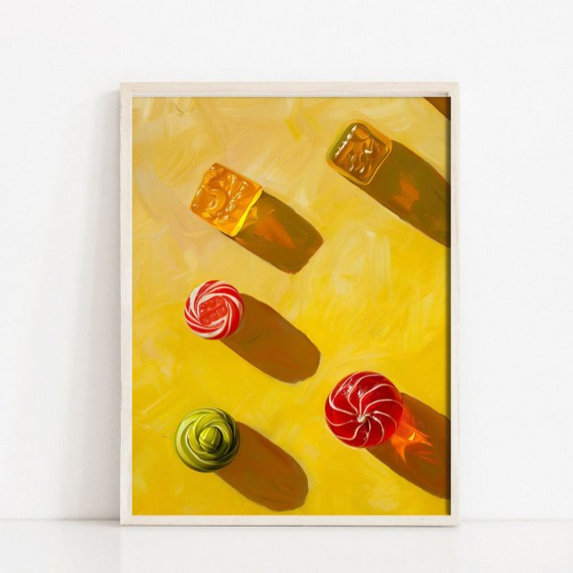 Arte impreso retro de moda, pintura de dulces mode (Subido por el creador)