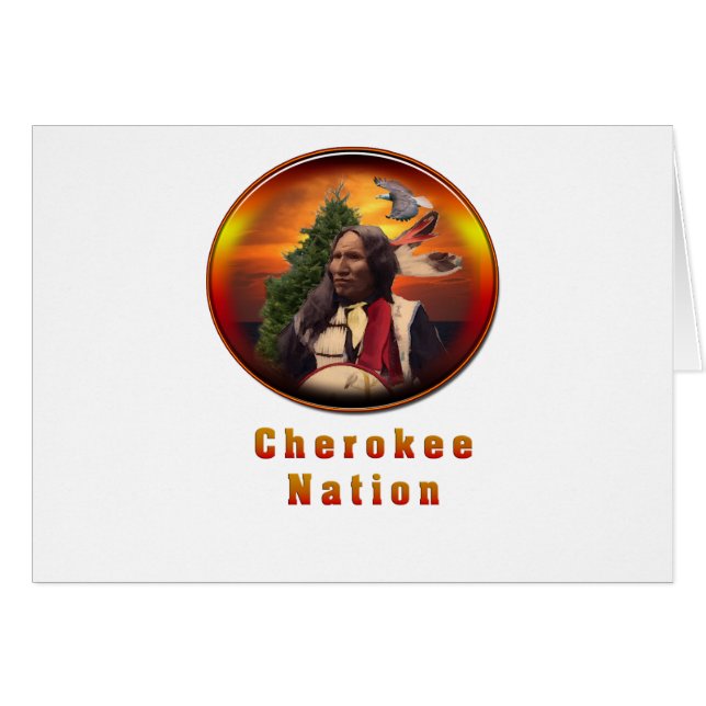 Arte indio cherokee (Anverso (Horizontal))