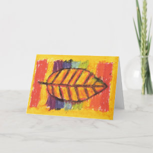 Arte infantil de IRW - Tarjeta de agradecimiento d