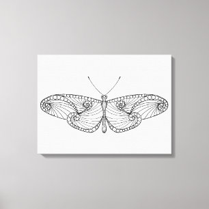 Arte inspirado 6 de la mariposa