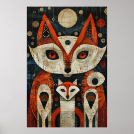 Arte inspirado en inuits: Vida y animales del Árti