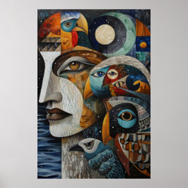 Arte inspirado en inuits: Vida y animales del Árti