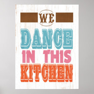 Arte inspirador - Bailamos en esta cocina