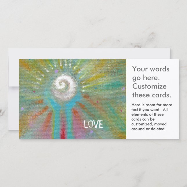 arte inspirador colorido diversión esperanza moder (Anverso)