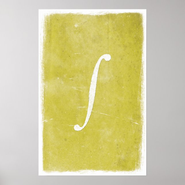 Arte integral - Posters de matemáticas (Frente)