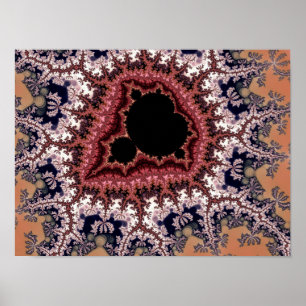 Arte Intrincado del Fractal de Mandelbrot