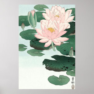 Arte japonés de guijarros rosados