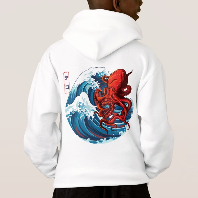 Arte Japonés Pulpo (Reverso)