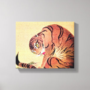 Arte japonés Ukiyo-E del vintage de Woodblock del