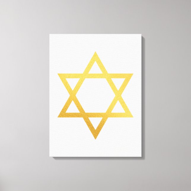 Arte judío moderno en oro para pared - Pieza 2 de  (Anverso)